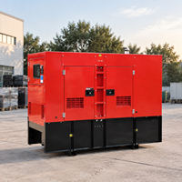 Générateur diesel silencieux TPE-100KL 100 kVA 380 V monophasé refroidi par eau avec capot insonorisé pour applications minières