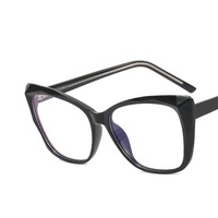 Lunettes œil de chat dames Anti lumière bleue nouvelle mode femmes lunettes cadre TR90 hommes ordinateur optique cadre lunettes