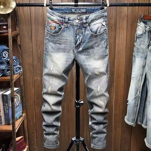 George Strait Jeans vintage Cowboy Cut Original Fit Stonewashed Print pour hommes pour les saisons printemps, été, automne et hiver - Product Image 2