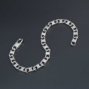 Pulsera de Cadena Unisex, Plata Tibetana CE173, Accesorio de Joyería de Moda - Product Image 3