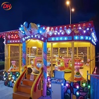 Manège à balles pulvérisatrices sur le thème des voitures, équipement d'amusement pour enfants, direct usine, pour centre commercial et carnaval