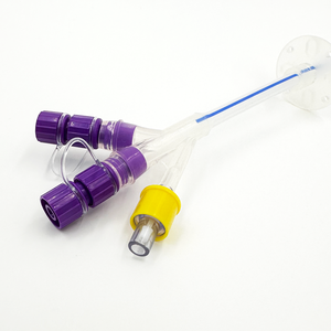 Tabung pemberi makan gastrostomi silikon lembut dengan tabung pasak balon Rumah Sakit disterilkan tabung gastrostomi sekali pakai - Product Image 3