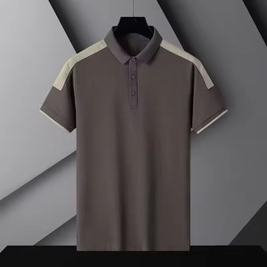 <span class=keywords><strong>T</strong></span>-shirt d'é<span class=keywords><strong>t</strong></span>é personnalisé à manches courtes pour homme avec logo, <span class=keywords><strong>T</strong></span>-shirt à manches mi-longues, Haut décontracté pour papa, Polo - Product Image 2