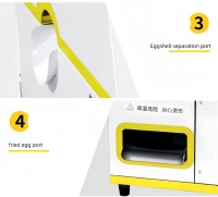 Machine à frire les œufs intelligente professionnelle pour hôtels et restaurants, machine à omelettes, machine de cuisson