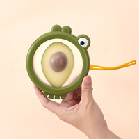 Ui-opslag Avocado Saver 4-delige anti-oxidatie siliconen fruit- en voedselbewaarboxen multifunctionele koelkastorganizer