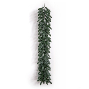 Guirlande de Noël Artificielle en PVC Épais Vert de 100cm, 180cm, 270cm pour Décoration Murale de Maison et Fêtes - Vente en Gros - Product Image 4