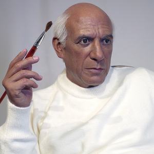 شخصية رسام عالمي مشهور بالحجم الطبيعي من السيليكون لديكور الغالاري - Product Image 3