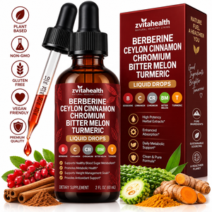 Gotas Líquidas de Berberina de Marca Privada para el Equilibrio del Azúcar en la Sangre, Extracto de Berberina para el Metabolismo y el Control de Peso - Product Image 1