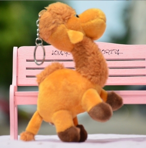 Giá thấp <span class=keywords><strong>Mini</strong></span> Plush Lạc Đà nhồi bông Keychain đồ chơi - Product Image 3