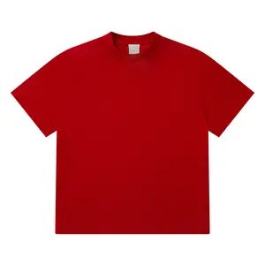 Custom Men's Clothes Oversized Tshirt 100% Cotton T-shirt Manufacturer Streetwear Blank Logo Vintage T Shirts For Man