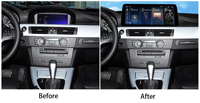 Autoradio Android 12,3 pouces avec écran tactile, GPS, navigation, Bluetooth et lecteur multimédia pour BMW X5 E70 CIC 2008-2013