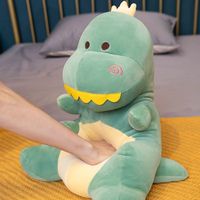 Offre Spéciale mignon dinosaure jouets en peluche pour enfants cadeaux doux Animal peluche poupée jeter oreiller Juguetes de peluche de dinosaurio