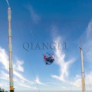 Vui chơi giải trí fairground Rides <span class=keywords><strong>Bungee</strong></span> nhảy Luna Par funfair công viên trẻ em trò chơi thú vị tên lửa <span class=keywords><strong>Bungee</strong></span> nhảy Trampoline thiết bị - Product Image 5