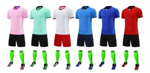 Seragam Sepak Bola Sublimasi OEM Bernapas Cepat Kering Jersey Tim Kustom Jersey Sepak Bola yang Dapat Disesuaikan Jersey Sepak Bola Logo Kustom - Product Image 5