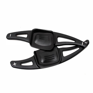 Pour VW <span class=keywords><strong>Golf</strong></span> 8 MK8 R <span class=keywords><strong>GTI</strong></span> R Line accessoires 2020 <span class=keywords><strong>2021</strong></span> 2022 aluminium volant de voiture Extension de palette 2 pièces - Product Image 4