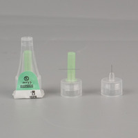 Aiguilles pour stylo à insuline à usage vétérinaire 32G 4mm Vert 100 pièces/boîte Stériles EO Emballées individuellement CE ISO