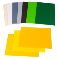 Panneau en acrylique opaque multicolore, écologique, imperméable, durable, pour la fabrication artisanale, la décoration murale intérieure