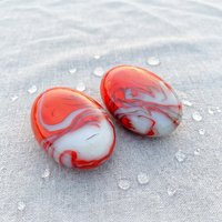 Vente en gros d'agates sang de poulet, cristaux de palmier, artisanat en cristal, cristaux et pierres rouges de guérison pour la décoration Feng Shui