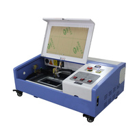 Machine de gravure laser CO2 compacte 40W 50W 3020 pour acrylique, plastique, verre, bois - Facile à utiliser