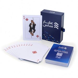 Wholesale Custom Design Pvc Plastic <b>Poker</b> Card Paper Playing Cards - Product Image 1