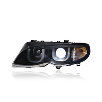 Ensemble de phares LED KGKB pour BMW Série 3 E46 berline LCI 1998-2004, style Ahmed Mag, mise à niveau avec double faisceau de projecteur, Plug & Play