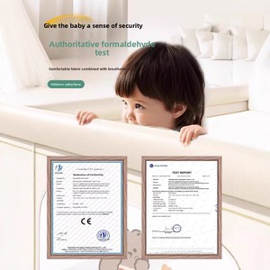 Barrera de Seguridad <span class=keywords><strong>a</strong></span> Nivel del Suelo para Bebés, para Gatear y Aprender <span class=keywords><strong>a</strong></span> Caminar, Alfombra de Juego Interior para el Hogar, Barandilla Protectora para Niños, Corralito Infantil - Product Image 4