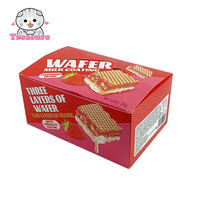 Galletas de Chocolate con Leche y Crema de Fresa, Tipo Sándwich, en Oferta