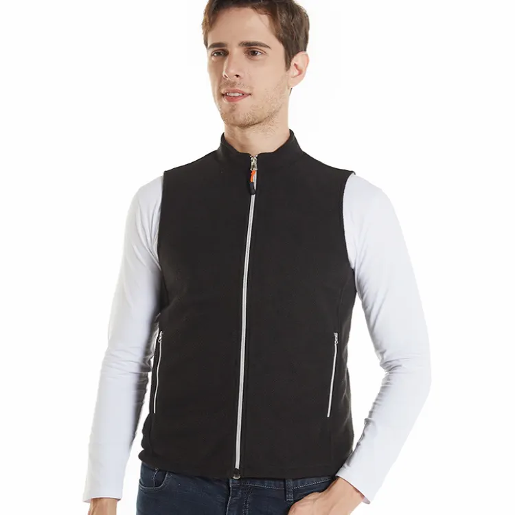 New functional USB 5V battery powered cheap waistcoat for man electric heated mans vest for winter