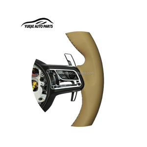 Volante Deportivo de Alta Calidad en Venta Directa de Fábrica para <span class=keywords><strong>Porsche</strong></span> Macan <span class=keywords><strong>Cayenne</strong></span> 718 911 Panamera en Cuero - Product Image 5