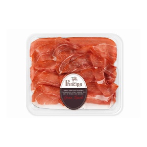 Jamón de Cerdo Italiano Curado y Ahumado Principe Gran Speck, Sin Gluten, Cortado en Rebanadas, Proveedor Italiano - Product Image 2