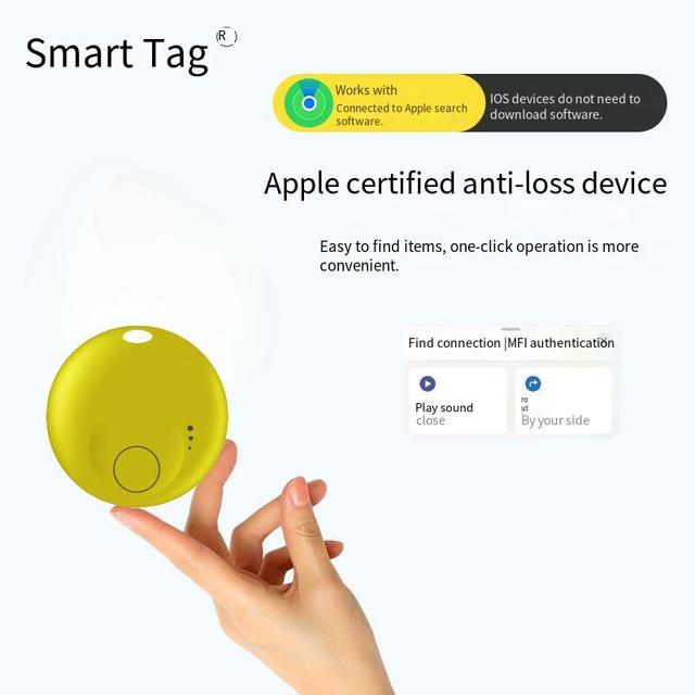 Mini N Tag GPS Tracker Bluetooth Compatible External Item Locator Key for Backpackers Bluetooth Navigation for Luggage Find My