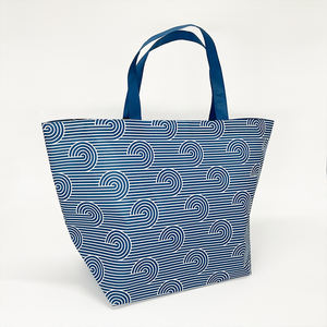 Bolsas de compras de PC PLA reutilizables ecológicas de tamaño mediano Bolsas de mano no tejidas con logotipo personalizado con asas de dibujos animados - Product Image 2