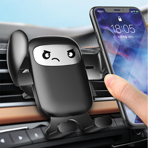 Support de téléphone portable en plastique à vente chaude, rotation à 360 degrés, support de ventilation de voiture, stable, durable, antidérapant - Product Image 1