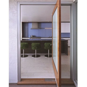 DAIYA-puerta de roble de doble acristalado, puerta de cocina con plancha de roble de ingeniería en línea - Product Image 3