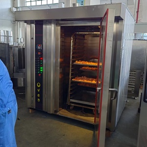 Horno Rotatorio de Convección de Aire Caliente para <span class=keywords><strong>Panadería</strong></span>, <span class=keywords><strong>con</strong></span> Capacidad para 32 Bandejas, Funciona <span class=keywords><strong>con</strong></span> Diésel, Electricidad o Gas - Product Image 2