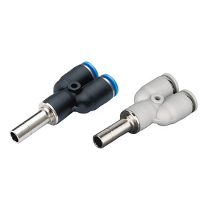 ข้อต่อลมแบบเร็ว Xingyi Technology รุ่น PYJ แบบ Y ชนิดเสียบตรง PU ขนาด 4 6 8 10 มม. - Product Image 3
