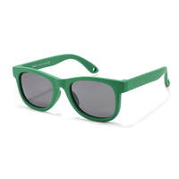 Lunettes de soleil polarisées en silicone personnalisées 2023 pour enfants, nouvelles lunettes de soleil flexibles pour bébés, montures bleues, jaunes, café, unisexes, carrées