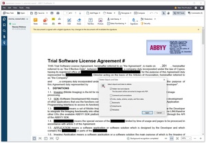 Mac ABBYY 15 Corporate One Drive Descarga OCR <span class=keywords><strong>de</strong></span> texto, Reconocimiento, Conversión, Edición, Comparación y Comentarios <span class=keywords><strong>de</strong></span> Cualquier Documento con FineReader <span class=keywords><strong>PDF</strong></span> - Product Image 5