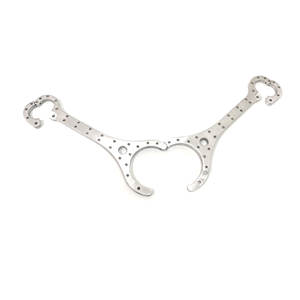 Zwarte Keizer Nieuwe Aluminium Heavy-Duty Sm Terughoudendheid Volwassen Spel Seks Handboeien Volwassen Producten Groothandel - Product Image 2