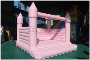 Videur gonflable blanc populaire de l'eau de Lilytoys avec des jeux de fête de mariage de château sautant de piscine - Product Image 4