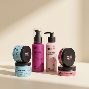 Aluminum Body <b>Cream</b> Bottle with <b>Pump</b> for Cosmetics, Customizable Logo OEM Packaging Aluminum Cosmetic Jar for <b>Hand</b> <b>Cream</b> - Product Image 1