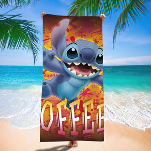 Microfiber absorbent <b>beach</b> towel with simple digital printing home bath towel summer cartoon towel <b>blanket</b> - Product Image 4