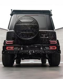 Para Mercedes W465 G500 G63 Kit de carrocería de fibra de carbono G500 G63 Estilo MSY mejorado Parachoques delantero y trasero Arcos de rueda Kit de cuerpo ancho - Product Image 3