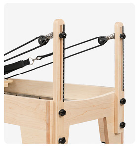 เตียงพิลาทิส Chifory Commercial Oak Pilates Reformer - อุปกรณ์ออกกำลังกายเพื่อสุขภาพที่เป็นมิตรต่อสิ่งแวดล้อม สำหรับสตูดิโอพิลาทิสและการออกกำลังกายที่บ้าน - Product Image 3