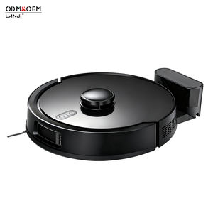 روبوت RC500 للمنزل الذكي للتنظيف بالمكنسة ومسح الرطب والجاف، يعمل بالبطارية، مع فلتر HEPA، روبوت تلقائي للمكنسة الكهربائية، للتنظيف في الفنادق، من البلاستيك - Product Image 1