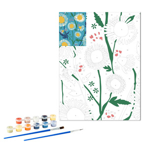 Pintura por Números, Kit de Pintura al Óleo Digital, Lienzo Rectangular, Pintado a Mano, Decoración para Sala de Estar, Dormitorio, Estudio - Product Image 4