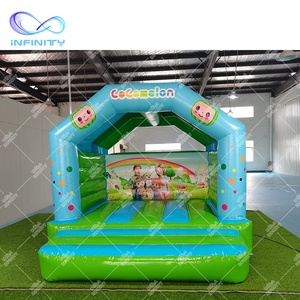 Castillo Inflable Comercial para Niños Pequeños, Casa de Brinco Inflable, Castillo Inflable <span class=keywords><strong>Coco</strong></span> <span class=keywords><strong>Melon</strong></span>, Mini Brincolín Inflable para Fiestas - Product Image 4
