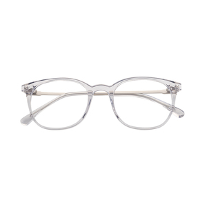 Premium moda baskı titanyum gözlük çerçeveleri Anti mavi ışık bilgisayar optik gözlük çevre dostu Unisex kare - Product Image 2