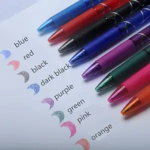 Custom Printing Student Friction Erasable Pen With Clicker