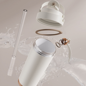 Tasse à café isolée <span class=keywords><strong>en</strong></span> acier inoxydable étanche de 750ml avec revêtement intérieur <span class=keywords><strong>en</strong></span> céramique - Product Image 2